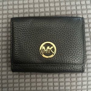 Michael Kors Mini Card Wallet Black